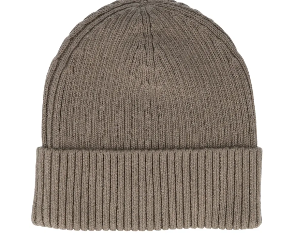 Classic Cotton Rib Beanie Brindle Cuff - Calvin Klein