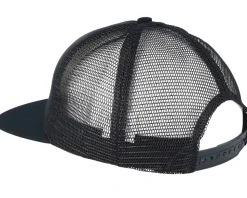Classic Hand Mesh Black Trucker - Santa Cruz