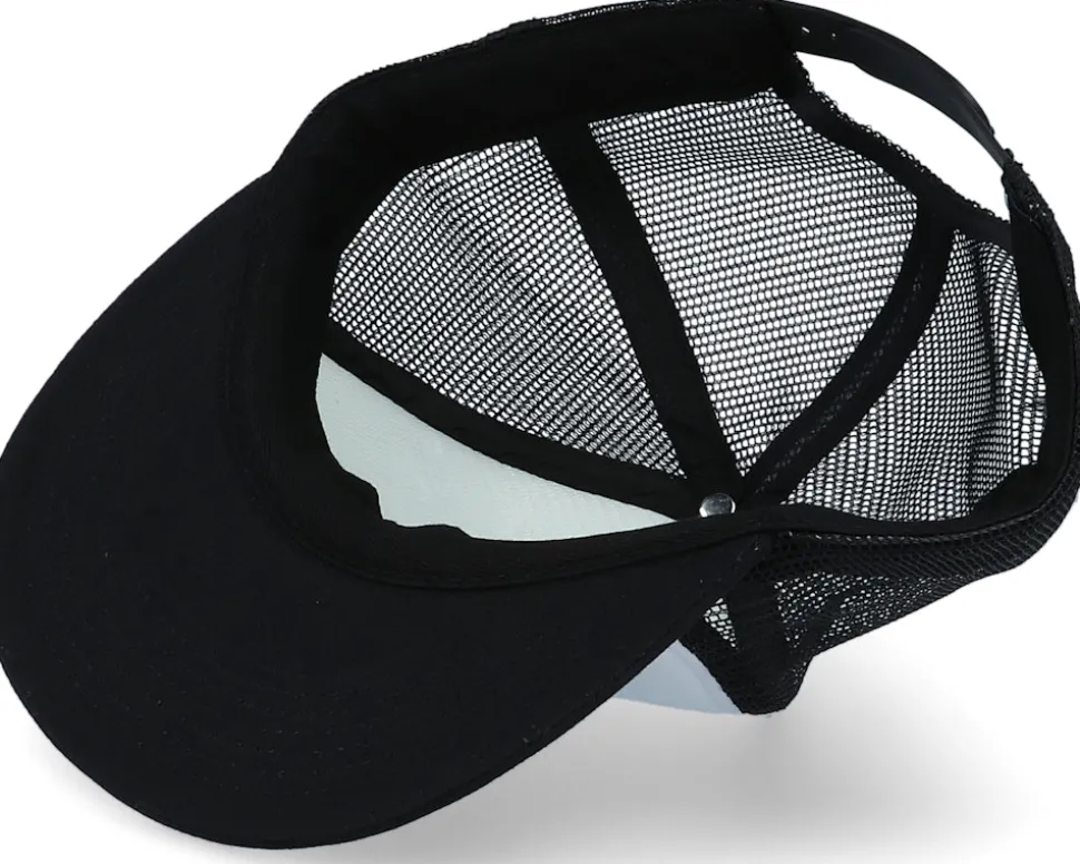 Classic Hand Mesh White/Black Trucker - Santa Cruz