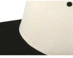 Classic Natural/Black Snapback - Yupoong