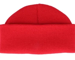 Classic Red Short Blank Beanie - Beechfield
