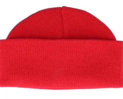Classic Red Short Blank Beanie - Beechfield