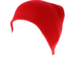 Classic Red Traditional Blank Beanie - Beechfield