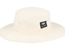 Classic Surf Mid Brim Hat Vintage White Bucket - Rip Curl