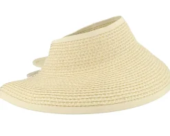 Classic Surf Rolled Upf Natural Visor - Rip Curl