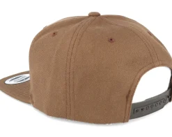 Classic Tan Snapback - Yupoong