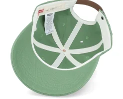 Classic Twill Red Tab Baseball Cap Medium Green Adjustable - Levi's