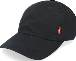 Classic Twill Red Tab Baseball Regular Black Dad Cap - Levi's