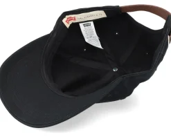 Classic Twill Red Tab Baseball Regular Black Dad Cap - Levi's