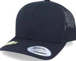 Classics Recycled Mesh Black Trucker - Yupoong