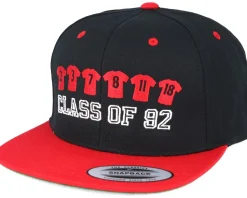 Classo92 Black/Red Snapback - Forza