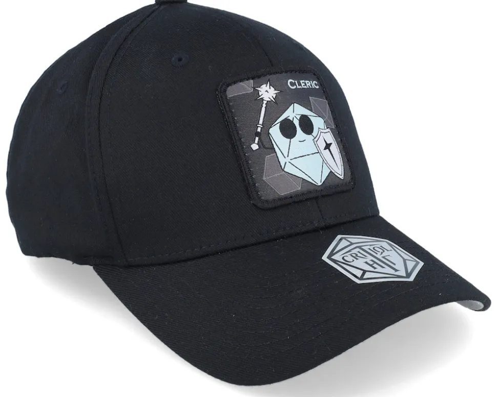 Cleric Box Patch Black Flexfit - Critiql Hit