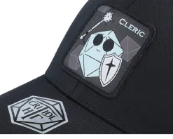 Cleric Box Patch Black Flexfit - Critiql Hit