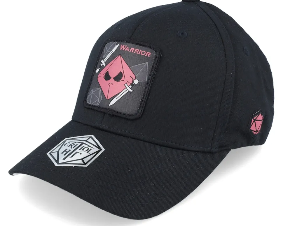 Cleric Box Patch Black Flexfit - Critiql Hit