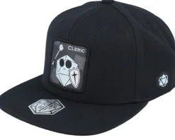 Cleric Box Patch Black Snapback - Critiql Hit