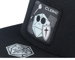 Cleric Box Patch Black Snapback - Critiql Hit