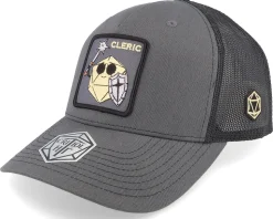 Cleric Class 112fp Charcoal/Black Trucker - Critiql Hit