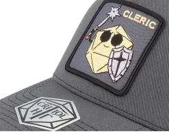 Cleric Class 112fp Charcoal/Black Trucker - Critiql Hit