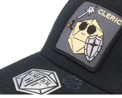 Cleric Dad Cap Destroyed Black Adjustable - Critiql Hit