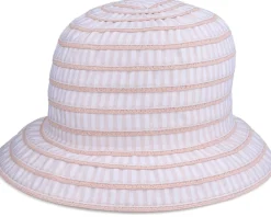 Cloche In Materialmix Powder Red Bucket - Seeberger