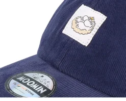 Cloud Navy Cord Dad Cap - Moomin
