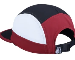 Cloudfit Red/Black/White 5-Panel - Kumo