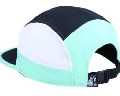 Cloudfit White/Black/Teal 5-Panel - Kumo