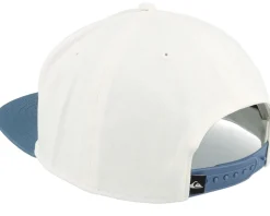 Club Master Snow White/Blue Snapback - Quiksilver