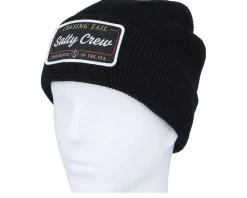 Coastal Beanie Faded Black Cuff - Salty Crew