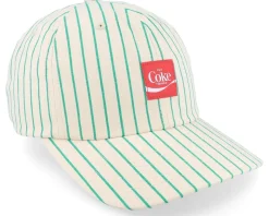 Coca-cola Delivery Low Profile Cap Tan Dad Cap - Brixton