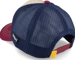 Cocktails B52 Navy/ Beige/Burgundy Trucker - Capslab