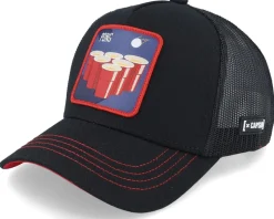 Cocktails Beer Pong Black Trucker - Capslab