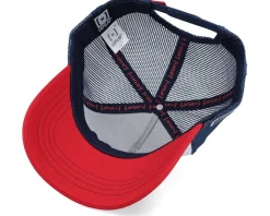 Cocktails Beer Pong White/Blue/Red Trucker - Capslab