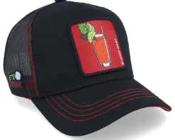Cocktails Bloody Mary Black/Red Trucker - Capslab