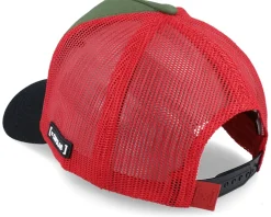Cocktails Bloody Mary Green/Black/Red Trucker - Capslab