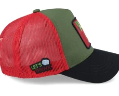 Cocktails Bloody Mary Green/Black/Red Trucker - Capslab