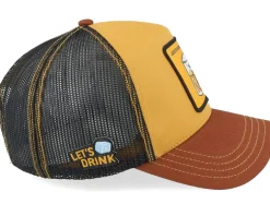 Cocktails Jager Bomb Black/Orange/Red Trucker - Capslab