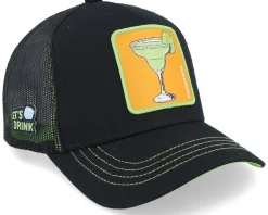 Cocktails Magarita Black/Green Trucker - Capslab