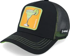 Cocktails Magarita Black/Green Trucker - Capslab
