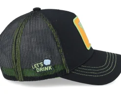 Cocktails Magarita Black/Green Trucker - Capslab