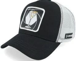 Cocktails Secret Agent Grey/Black Trucker - Capslab