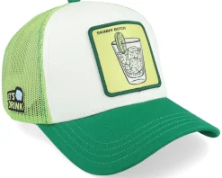 Cocktails Skinny Bitch Green/White Trucker - Capslab