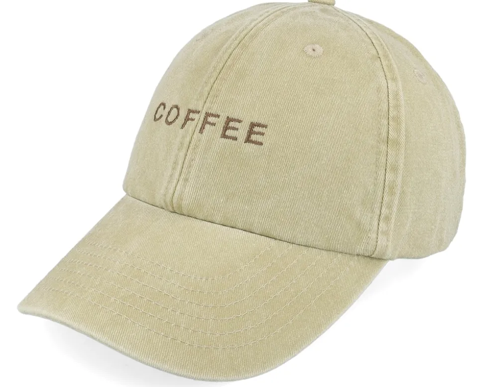 Coffee Vintage Washed Stone Dad Cap - Iconic