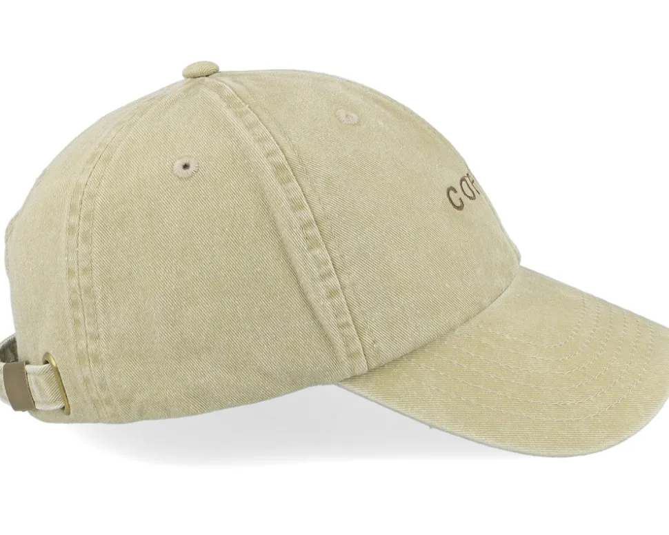 Coffee Vintage Washed Stone Dad Cap - Iconic