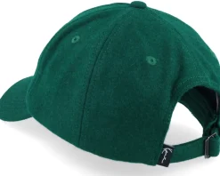 College Signature Wool Blend Cap Dusty Green Dad Cap - Karl Kani