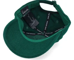 College Signature Wool Blend Cap Dusty Green Dad Cap - Karl Kani