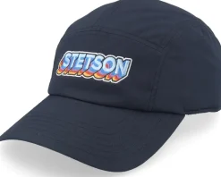 Coloful Stetson Black 5-panel - Stetson