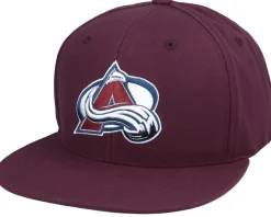 Colorado Avalanche Archive 400 Maroon Snapback - American Needle