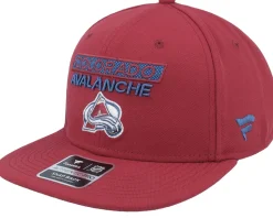 Colorado Avalanche Authentic Pro Rink Prime D. Garnet Snapback - Fanatics