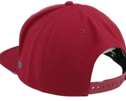 Colorado Avalanche Gino Flat Brim Dark Garnet/Blue Snapback - Fanatics